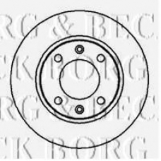 BBD4910 BORG & BECK Тормозной диск