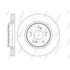 H330A44 NPS Тормозной диск