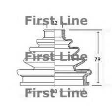 FCB2301 FIRST LINE Пыльник, приводной вал