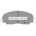 834440 Vema Комплект тормозных колодок, дисковый тормоз