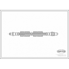 19020533 CORTECO Тормозной шланг