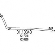 01.10340 MTS Труба выхлопного газа