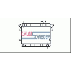 1700501 KUHLER SCHNEIDER Радиатор, охлаждение двигател