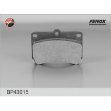 BP43015 FENOX Комплект тормозных колодок, дисковый тормоз