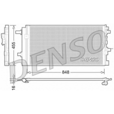 DCN02023 DENSO Конденсатор, кондиционер