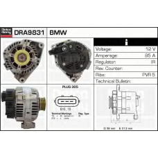 DRA9831 DELCO REMY Генератор