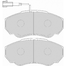 AVR108 ABEX Комплект тормозных колодок, дисковый тормоз