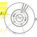 BSF4404 QUINTON HAZELL Тормозной диск