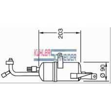 8901171 KUHLER SCHNEIDER Осушитель, кондиционер