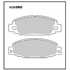 ADB0963 Allied Nippon Тормозные колодки