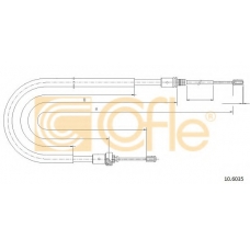 10.6035 COFLE Трос, стояночная тормозная система