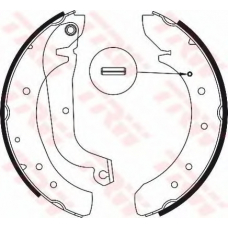 GS8562 TRW Комплект тормозных колодок
