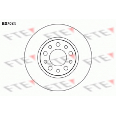 BS7084 FTE Тормозной диск