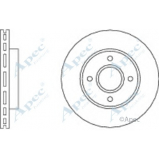 DSK504 APEC Тормозной диск