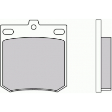 12-0049 E.T.F. Комплект тормозных колодок, дисковый тормоз