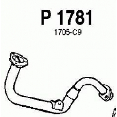 P1781 FENNO Труба выхлопного газа