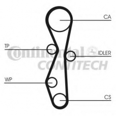 CT1091K1 CONTITECH Комплект ремня грм