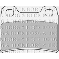 BBP1304 BORG & BECK Комплект тормозных колодок, дисковый тормоз