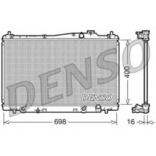 DRM40017 DENSO Радиатор, охлаждение двигателя