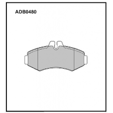 ADB0480 Allied Nippon Тормозные колодки