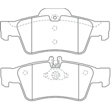 PN-0344 JNBK Колодки тормозные