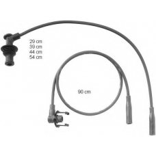 ZEF731 BERU Комплект проводов зажигания