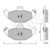 822-634-0 CIFAM Комплект тормозных колодок, дисковый тормоз