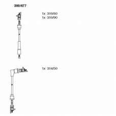 300/677 BREMI Комплект проводов зажигания
