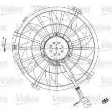 698542 VALEO Вентилятор, охлаждение двигателя