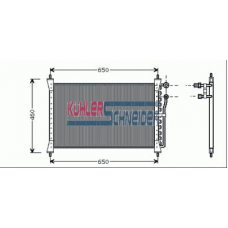 2720901 KUHLER SCHNEIDER Конденсатор, кондиционер