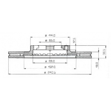 BDC3814 QUINTON HAZELL Тормозной диск