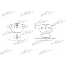 PBP1628 PATRON Комплект тормозных колодок, дисковый тормоз