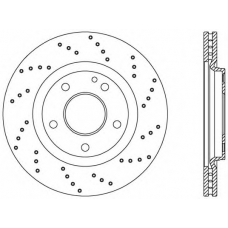 BDRS2054.25 OPEN PARTS Тормозной диск