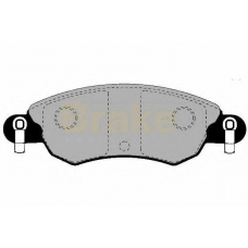 PA1291 BRAKE ENGINEERING Комплект тормозных колодок, дисковый тормоз