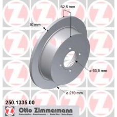 250.1335.00 ZIMMERMANN Тормозной диск