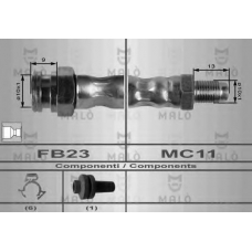 8400 Malo Тормозной шланг