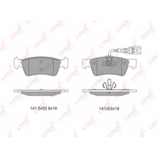 BD8039 LYNX Bd-8039 колодки тормозные задние vw touareg(7l) 2.5-6.0 02-10