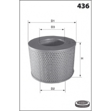 EL3553 MECAFILTER Воздушный фильтр
