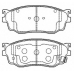 572444B BENDIX Комплект тормозных колодок, дисковый тормоз