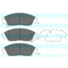 KBP-2022 KAVO PARTS Комплект тормозных колодок, дисковый тормоз