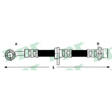 6T47319 LPR Тормозной шланг