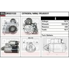 DRS0103 DELCO REMY Стартер