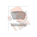 RB1761 R BRAKE Комплект тормозных колодок, дисковый тормоз