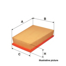 EAF3170.10 OPEN PARTS Воздушный фильтр