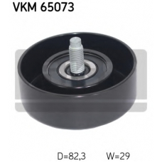 VKM 65073 SKF Паразитный / ведущий ролик, поликлиновой ремень