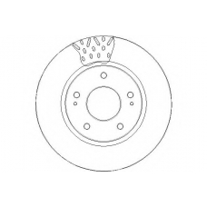 NBD1817 NATIONAL Тормозной диск