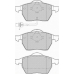 FSL1496 FERODO Комплект тормозных колодок, дисковый тормоз