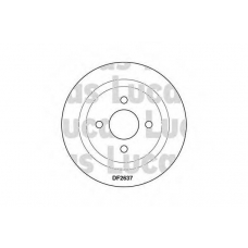 DF2637 TRW Тормозной диск