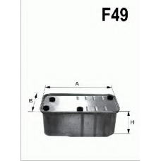 WF8192 QUINTON HAZELL Фильтр топливный