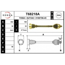 T68218A EAI Приводной вал